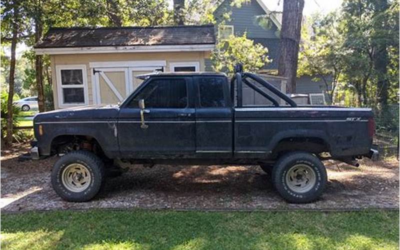 1986 Ford Ranger Extended Cab Design