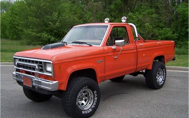 1986 Ford Ranger Price