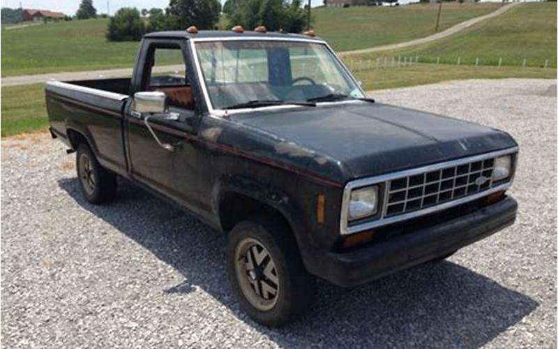 1986 Ford Ranger Turbo Diesel Condition