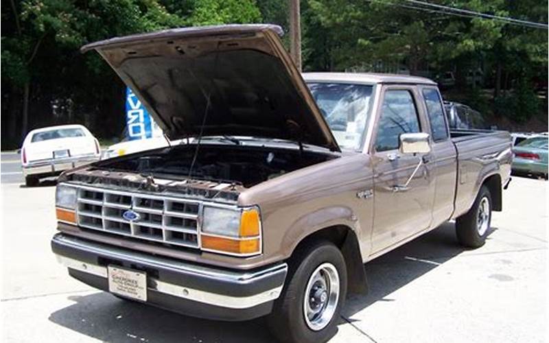 1986-1992 Ford Ranger Features