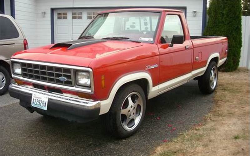 1987 Ford Ranger Features