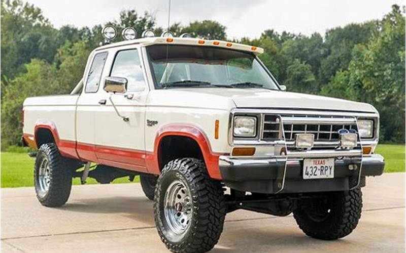 1987 Ford Ranger Xlt Supercab Price