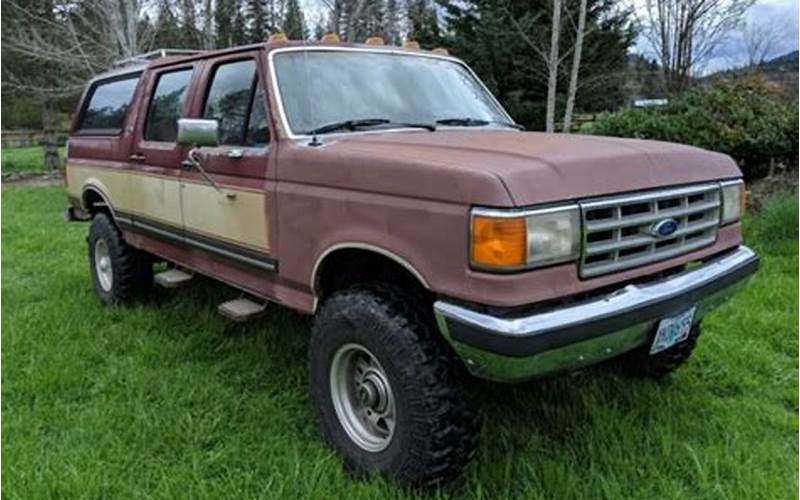 1988 Ford Bronco Centurion For Sale
