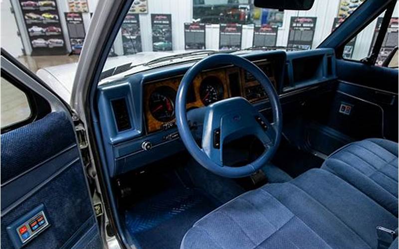 1988 Ford Bronco Ii Interior