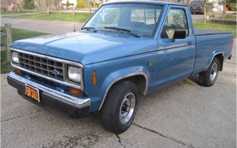 1988 Ford Ranger Diesel Benefits