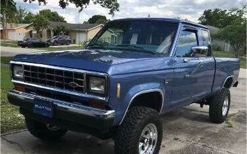1988 Ford Ranger For Sale In California