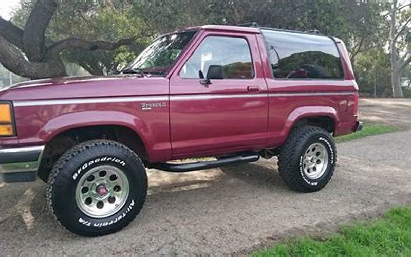 1989 Ford Bronco 2 Off Road