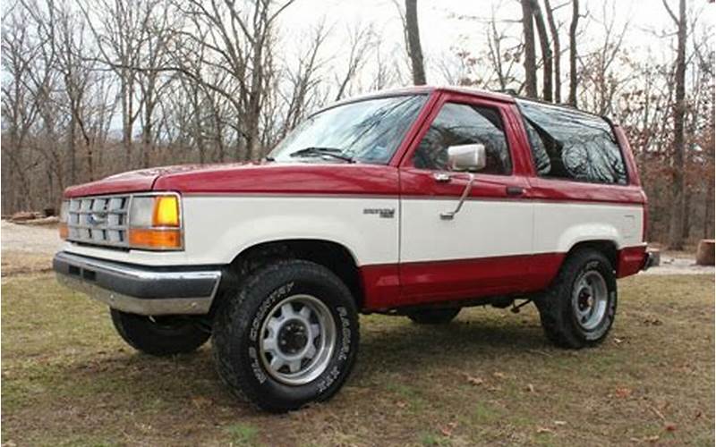 1989 Ford Bronco 2 Xlt Offroad