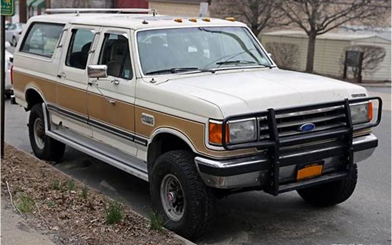 1989 Ford Bronco Centurion Exterior