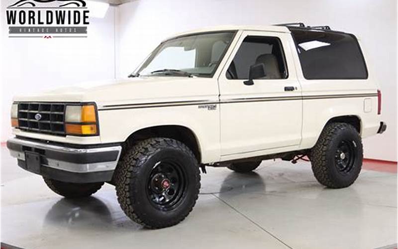 1989 Ford Bronco Ii Front View