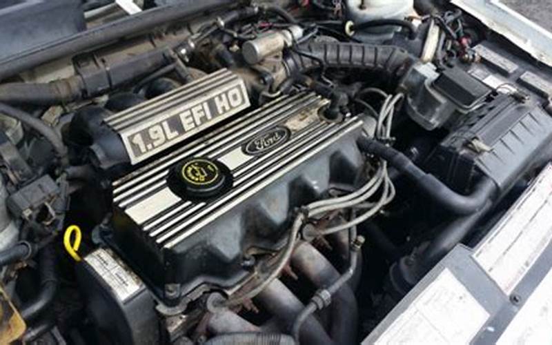 1989 Ford Escort Gt Engine