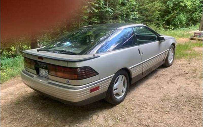 1989 Ford Probe Gt Craigslist