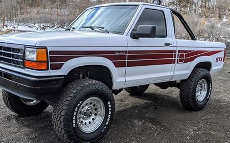 1989 Ford Ranger Extended Cab 4X4 Engine