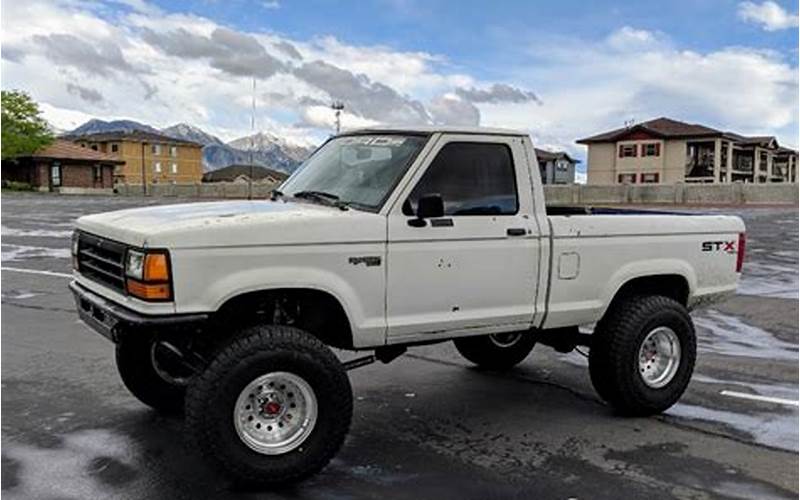 1989 Ford Ranger Extended Cab 4X4 Safety Features