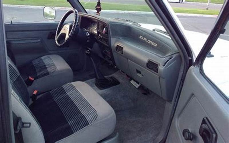 1989 Ford Ranger Stx Interior