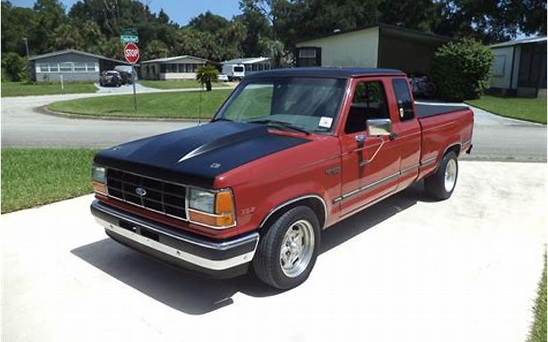 1989 Ford Ranger V8 Features