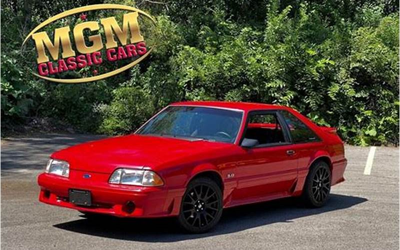 1990 Ford Mustang Gt 5.0 For Sale