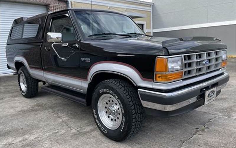 1990 Ford Ranger Xlt 4X4 4.0L V6 Engine