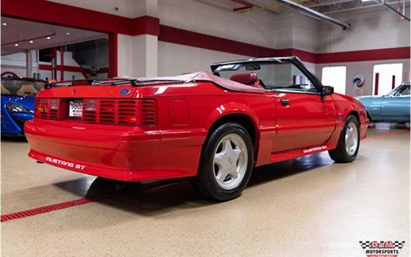 1991 Ford Mustang Gt 5.0 Convertible For Sale