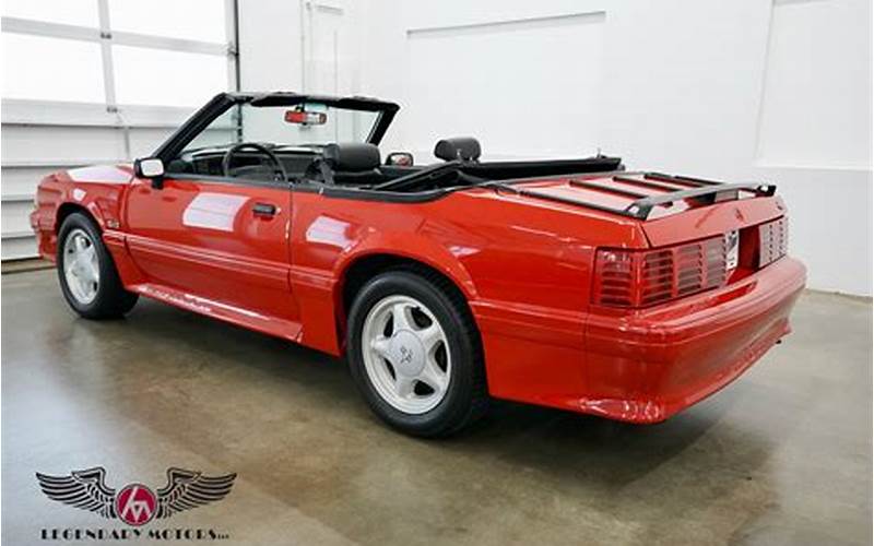 1991 Ford Mustang Gt Convertible Image