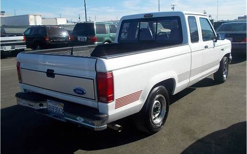 1991 Ford Ranger Extended Cab Safety