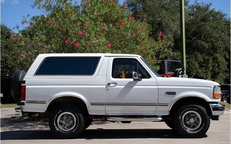 1992 Ford Bronco For Sale