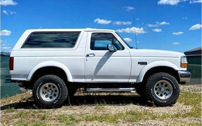 1992 Ford Bronco Restoration