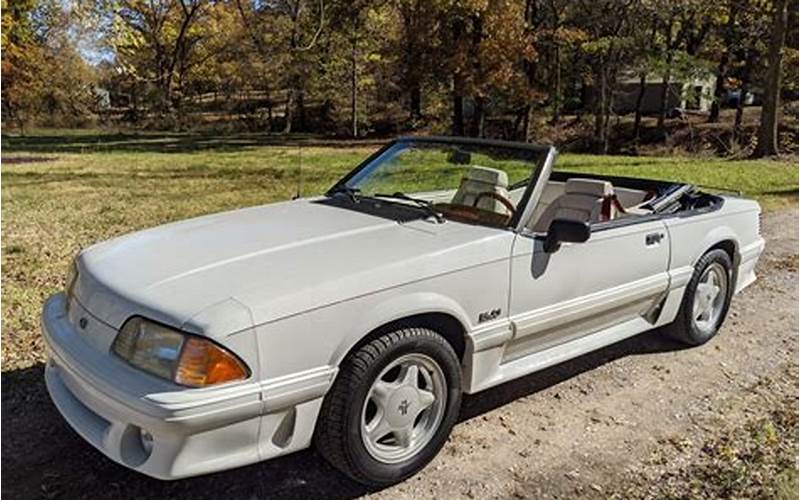 1992 Ford Mustang Gt 5.0 Convertible