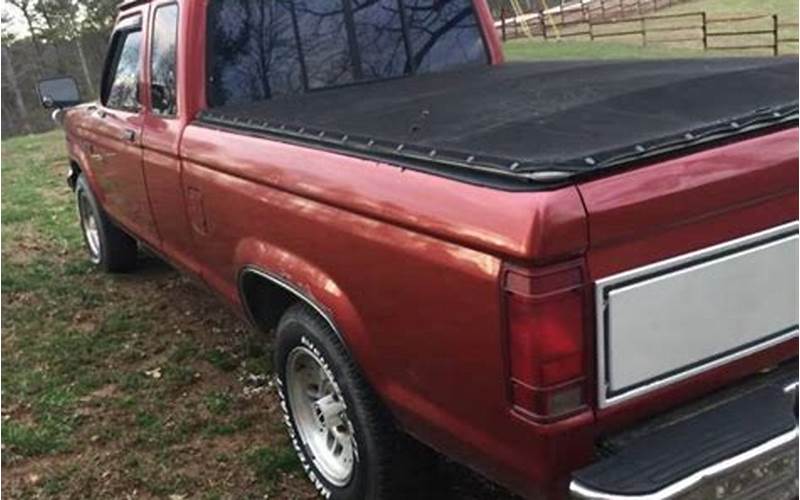 1992 Ford Ranger Bed Features