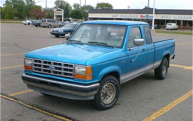 1992 Ford Ranger Features