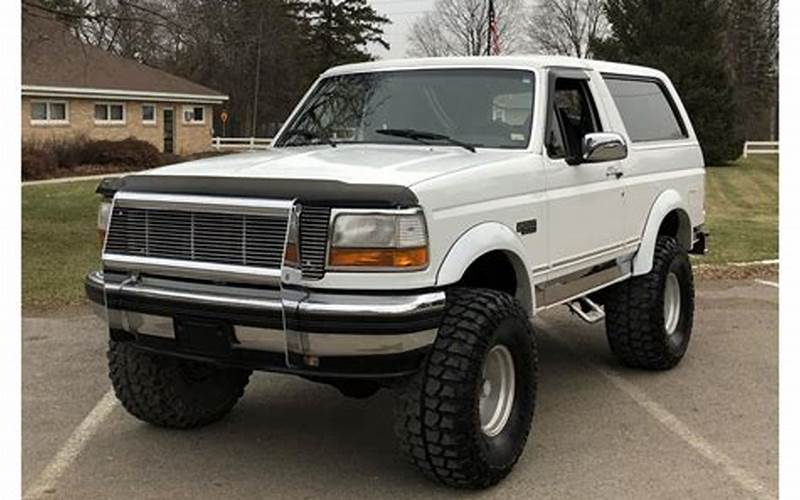 1993 Ford Bronco For Sale