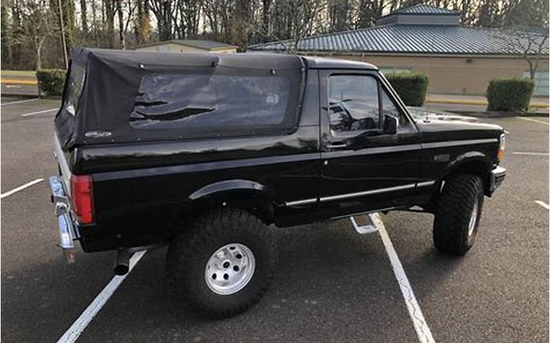 1993 Ford Bronco Soft Top