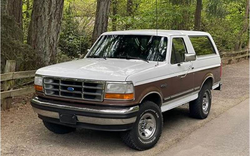 1993 Ford Bronco Xlt