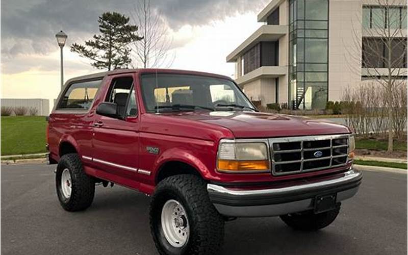 1994 Ford Bronco Xlt Exterior