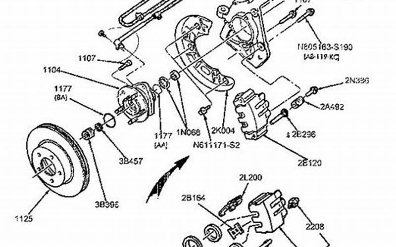 1994 Ford Ranger Brake Line