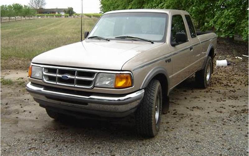 1994 Ford Ranger Features