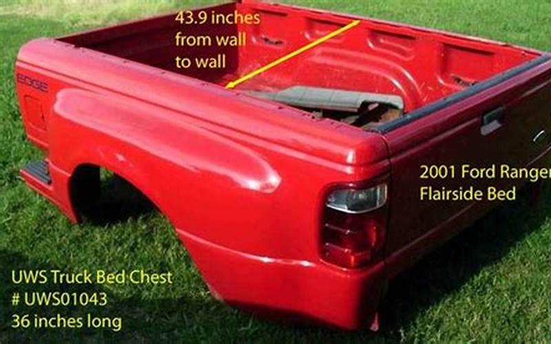 1994 Ford Ranger Pickup Bed