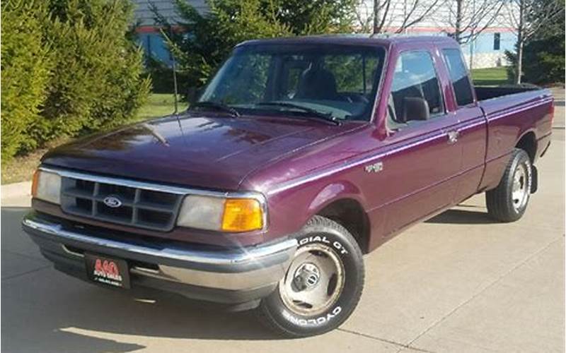 1994 Ford Ranger Purple Engine