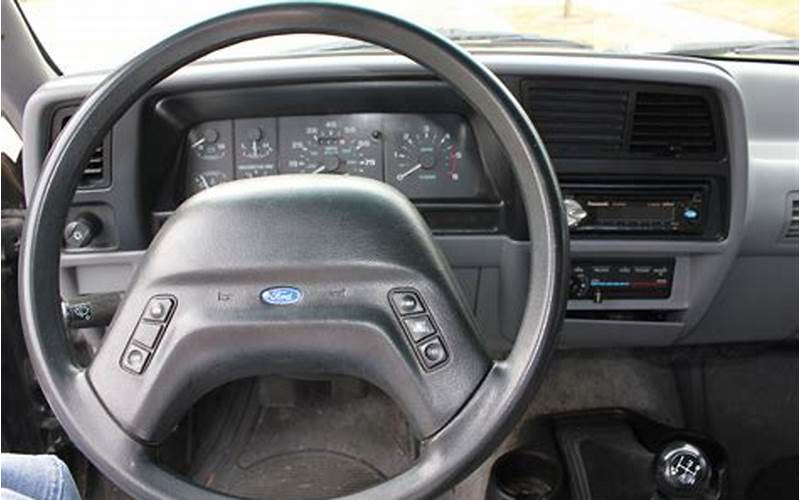 1994 Ford Ranger Splash Interior