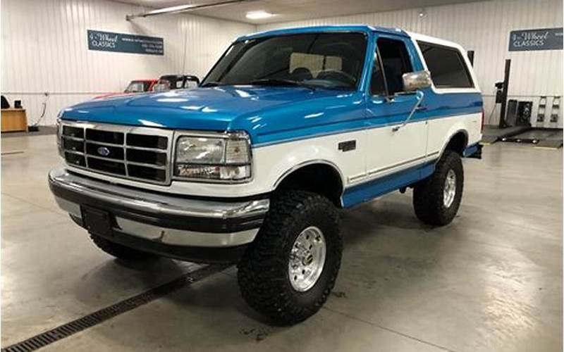 1994-1995 Ford Bronco For Sale