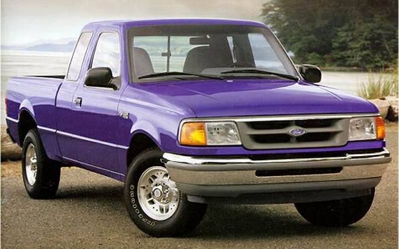 1995 Ford Ranger Features