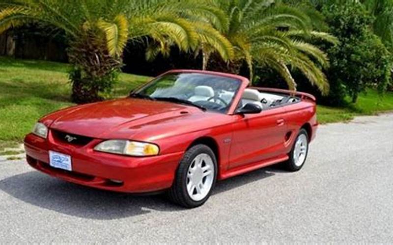 1996 Ford Mustang Gt For Sale