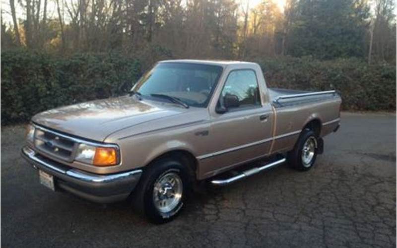 1996 Ford Ranger Condition