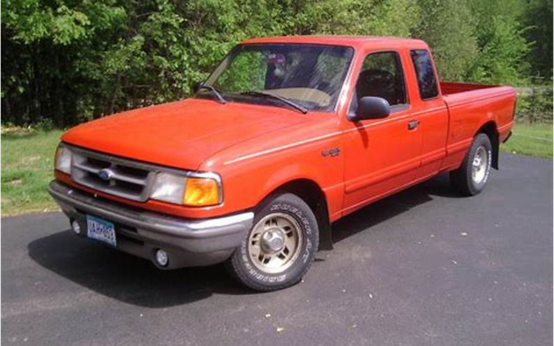 1996 Ford Ranger Xlt Extended Cab