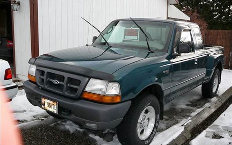1998 Ford Ranger Stepside Interior Features