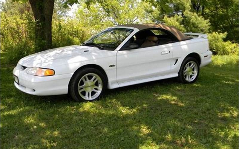 1998 Mustang Gt Convertible Exterior
