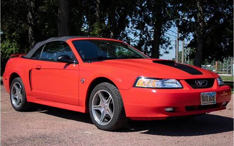 1999 Ford Mustang Gt 35Th Anniversary Edition Exterior