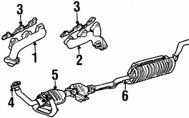 1999 Ford Ranger Exhaust System