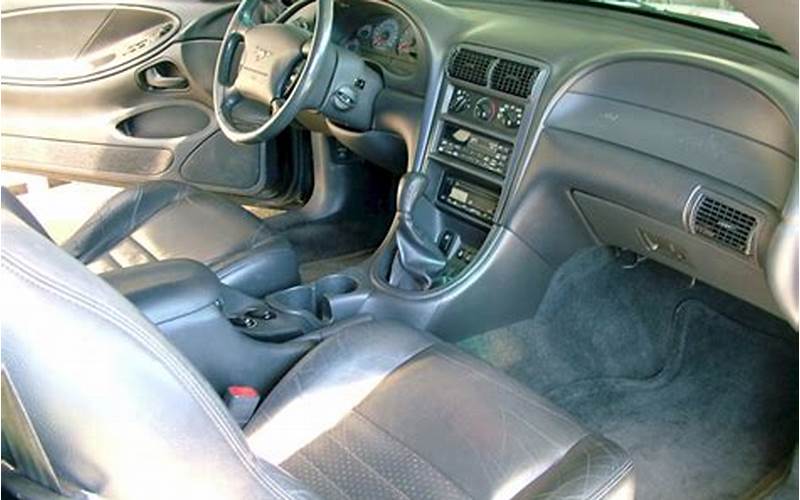 2000 Ford Mustang Gt Interior