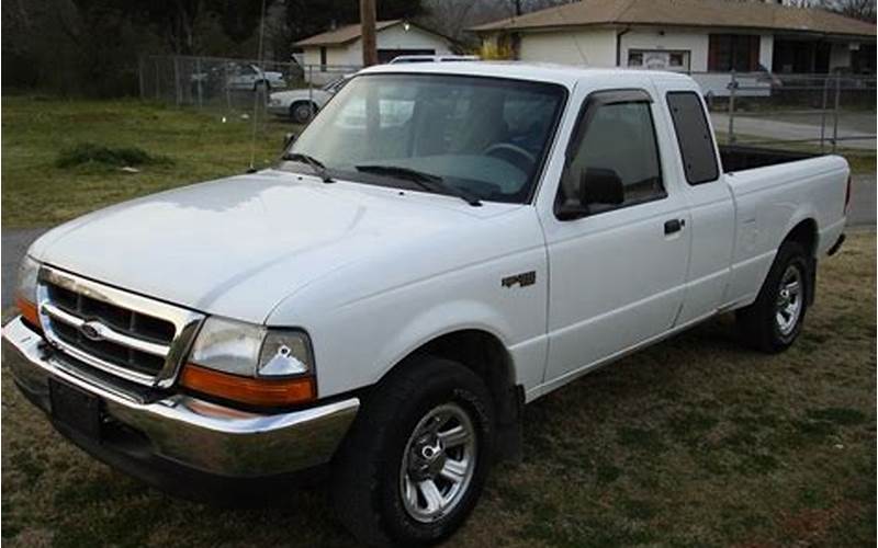 2000 Ford Ranger 4X4 Extended Cab Features